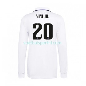 Real Madrid Vinicius Junior 20 Thuis Shirt 2022-23 L/S